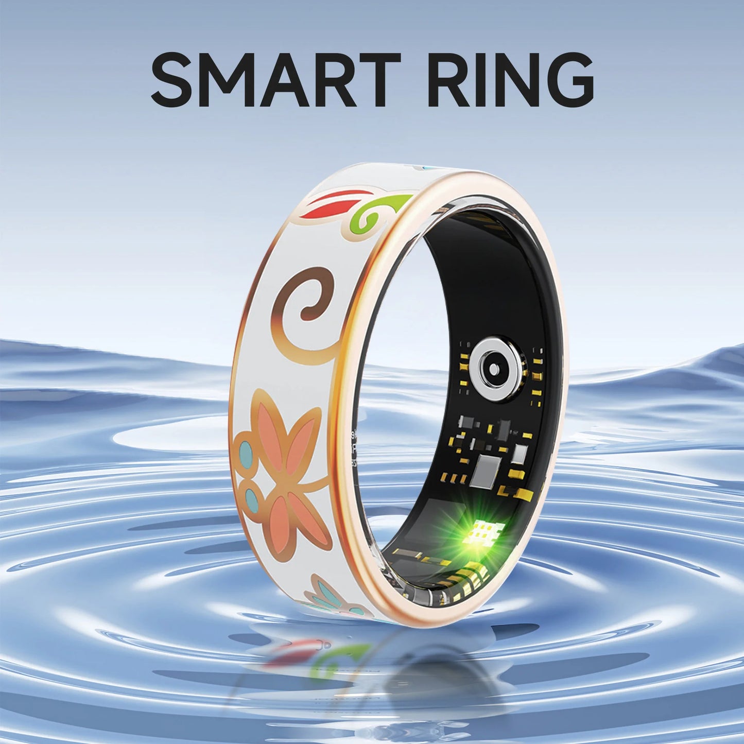 Elegant Health Monitoring Smart Ring™ – Track Sleep, Heart Rate & Wellness in Style